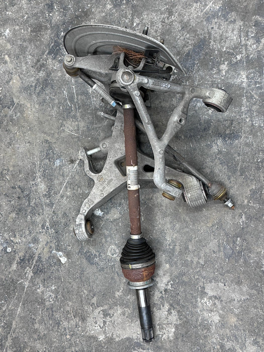 2015 JAGUAR F TYPE REAR LEFT KNUCKLE SPINDLE 20K MILES OEM EX53-5A971-AC