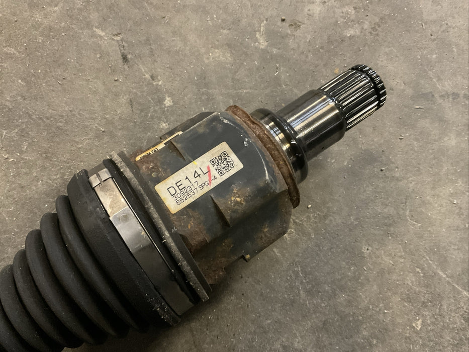 2014 TOYOTA PRIUS V FRONT DRIVER LEFT CV AXLE SHAFT OEM