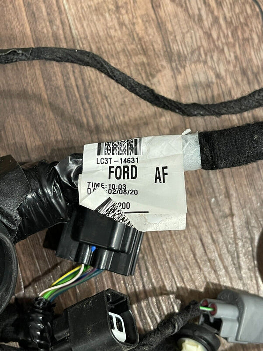 2021 FORD F450 FRONT DRIVER LEFT LH DOOR WIRING HARNESS OEM