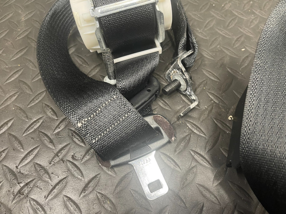 2017-2021 FORD F250 F350 F450 PLATINUM REAR SEAT BELTS SET (3) OEM