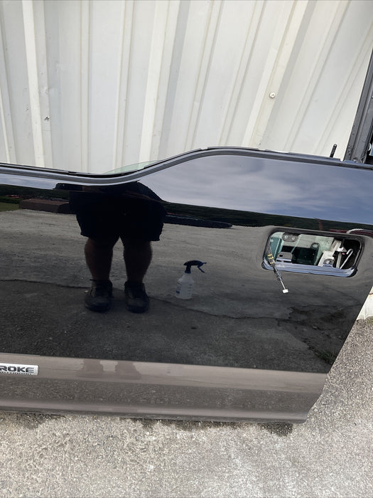 2017-2022 FORD F250 F350 F450 BLACK (G1,H5) FRONT DRIVER LEFT DOOR OEM