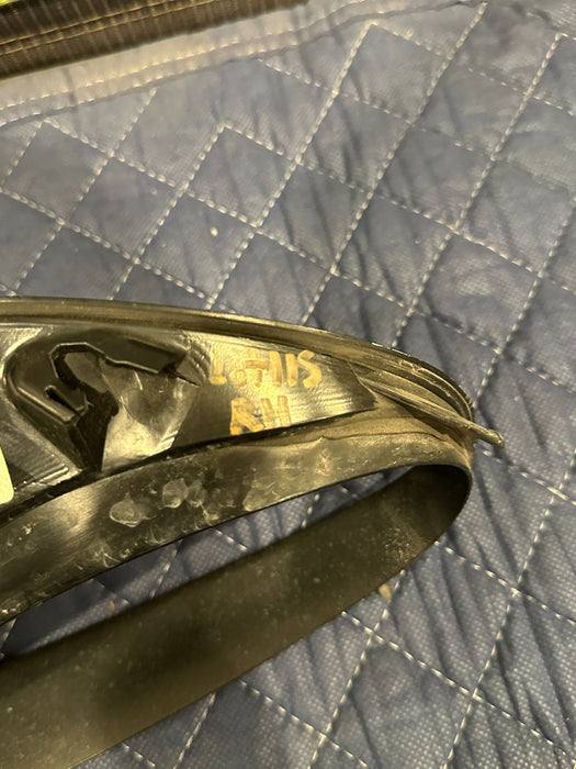 2014 PORSCHE 911 TURBO S REAR RIGHT QUARTER PANEL DUCT VENT OEM 991504372001