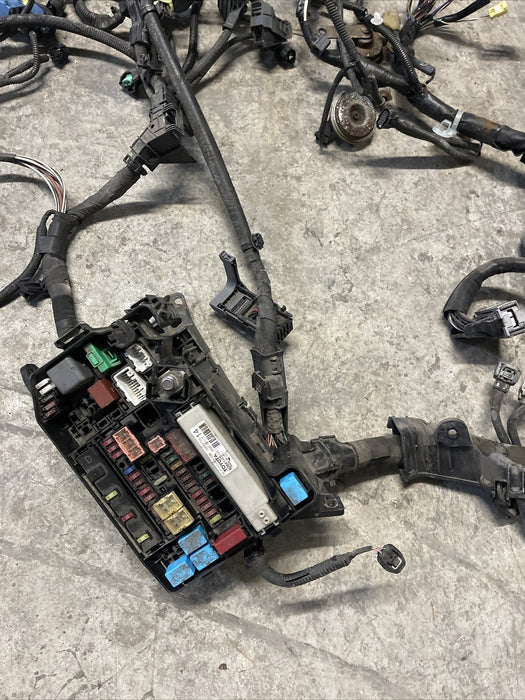 2014 TOYOTA PRIUS V ENGINE BAY HARNESS BASE NON-LED HEADIGHT OEM
