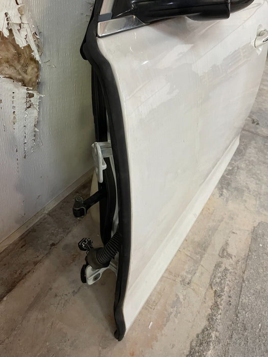 2011 JAGUAR XJ FRONT LEFT DOOR DRIVER WHITE