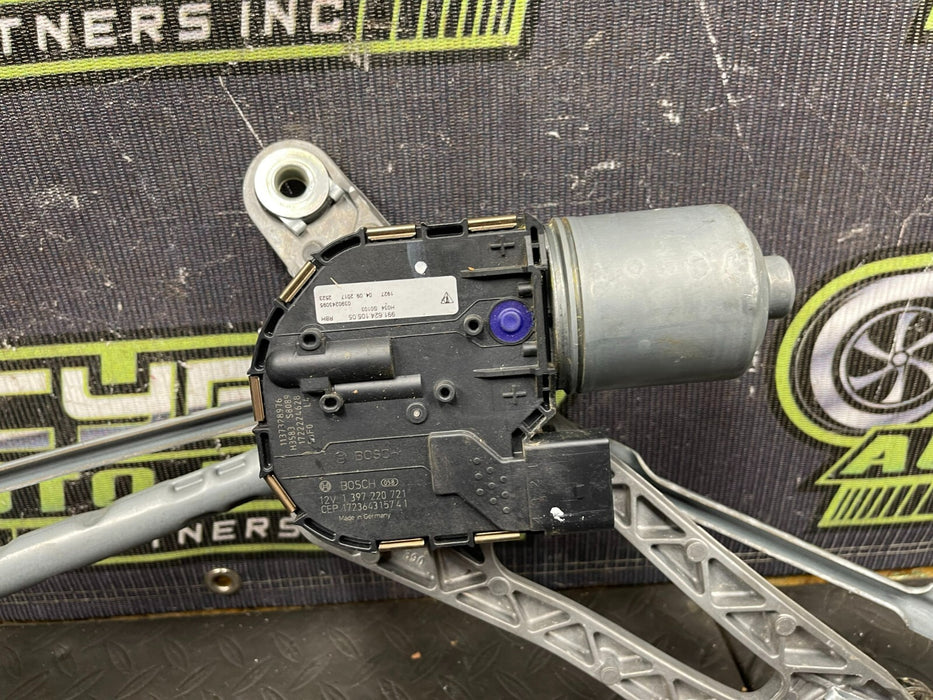 PORSCHE 718 982 BOXSTER S WINDESHIELD WIPER MOTOR ASSEMBLY OEM 991-628-035-08
