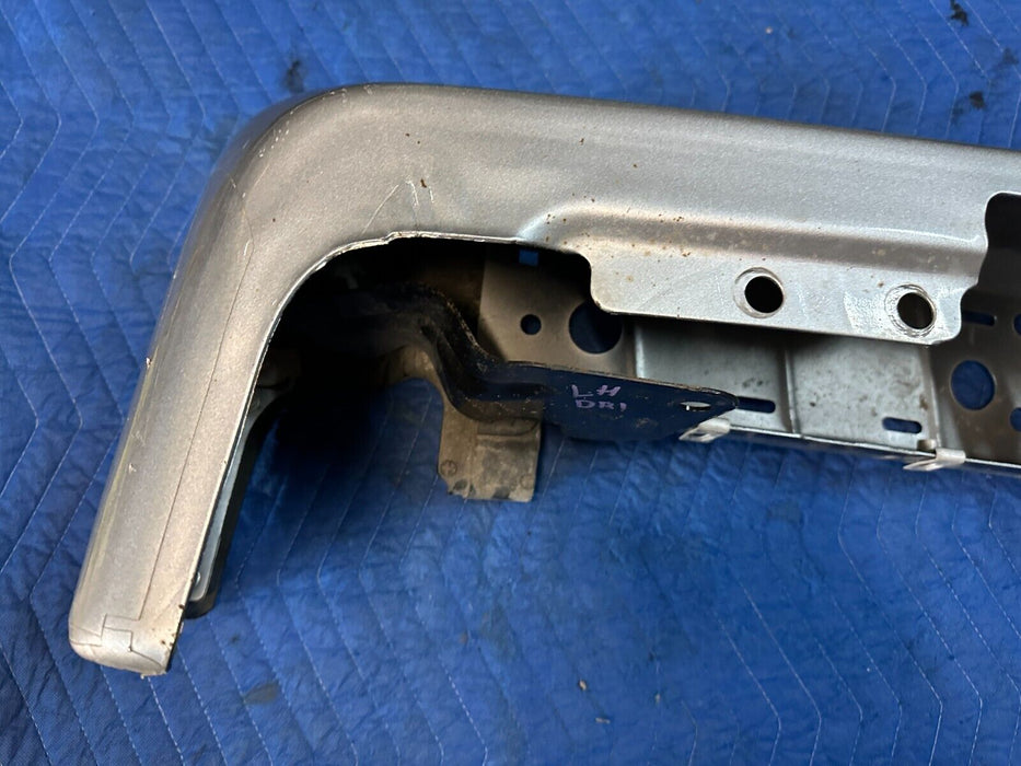 2017 2022 FORD F250 F350 REAR LEFT BUMPER CORNER (JS) ICONIC SILVER ~SCRATCHES~