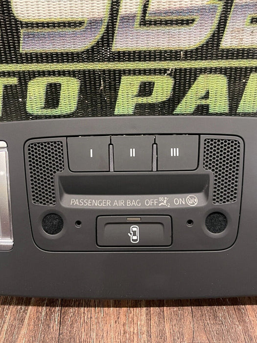 2017-18 AUDI R8 OVERHEAD CONSOLE DOME LAMP ASSEMBLY OEM 8V7 947 135 M