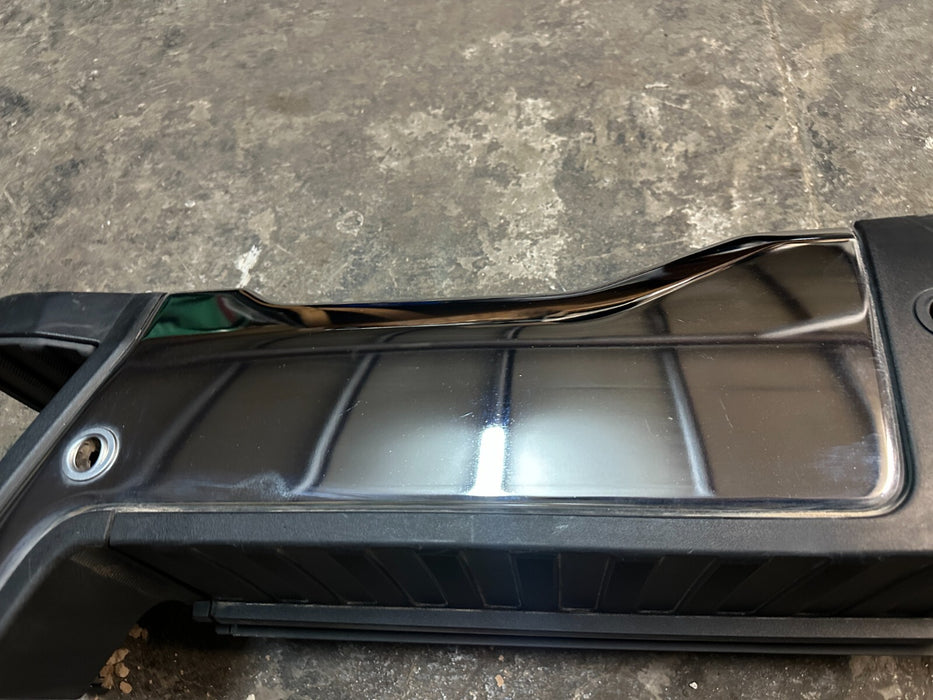 2023 2024 FORD F250 F350 F450 PLATINUM REAR BUMPER CHROME GENUINE OEM