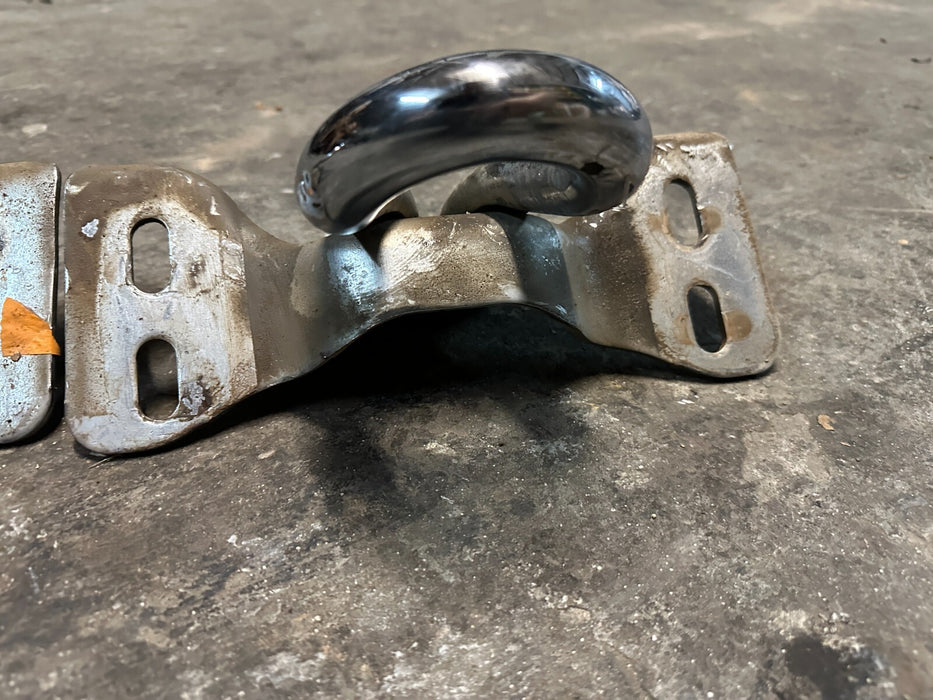 2017 2024 FORD F250 F350 SUPERDUTY FRONT BUMPER LEFT & RIGHT TOW HOOKS OEM