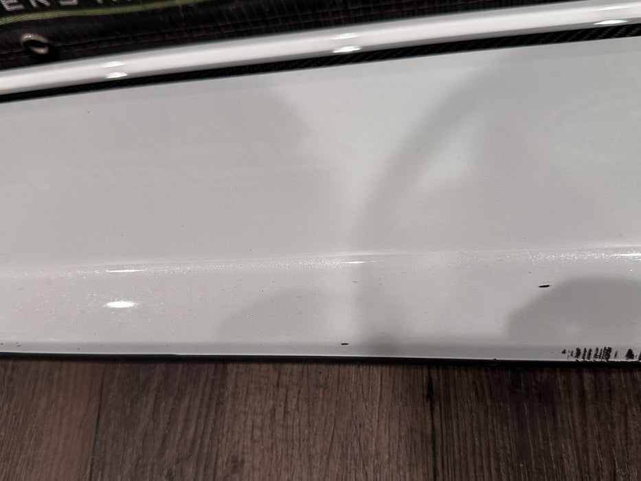 2020 AUDI RS Q8 FRONT LEFT LOWER DOOR MOLDING CARBON FIBER TRIM OEM 4M8 853 959