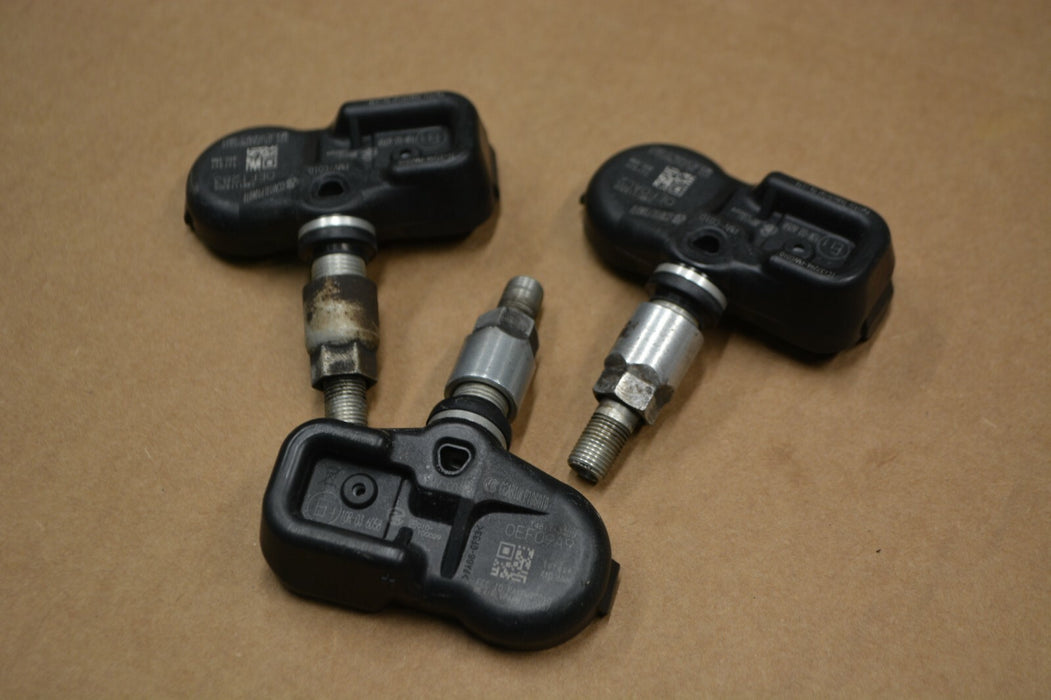 2015 LEXUS RCF RC-F TPMS SENSORS (3) OEM RC350 RC300 TIRE PRESSURE MONITORING