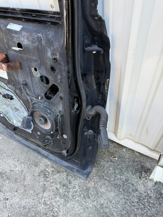 2017-2022 FORD F250 F350 F450 REAR LEFT DRIVER DOOR SHELL ASSEMBLY OEM *BURN*