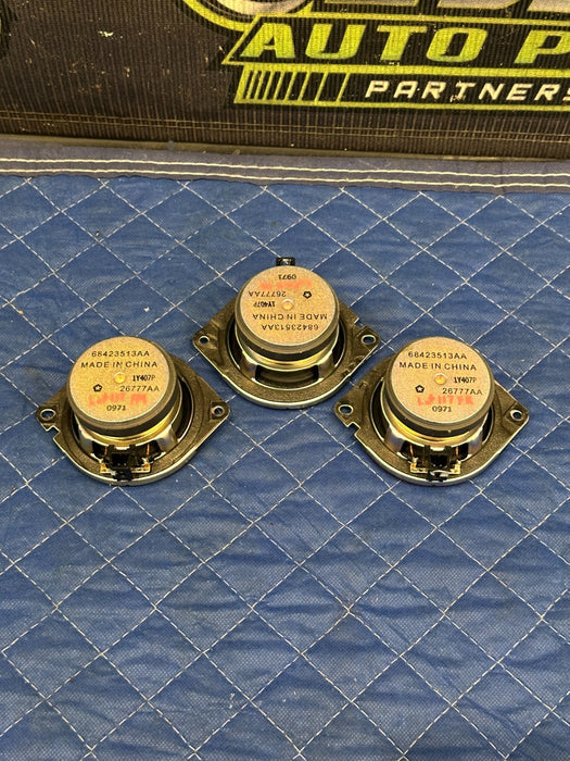 2021 RAM 2500 LARAMIE FRONT DASH DASHBOARD SPEAKERS OEM