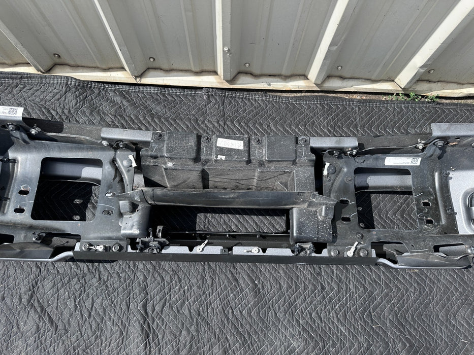 2023 2024 2025 FORD F250 F350 FRONT BUMPER ASSEMBLY CARBONIZED GRAY OEM