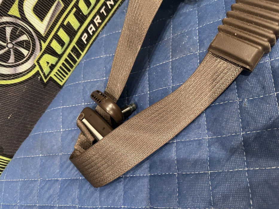 2018-2019 FORD F250 F350 F450 LIMITED BROWN FRONT PASSENGER RIGHT SEATBELT OEM