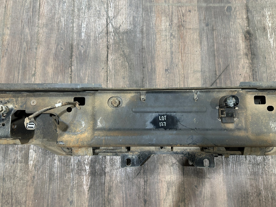 2023-2025 FORD F250 F350 F450 KING RANCH REAR CHROME BUMPER W SENSORS OEM *#9*