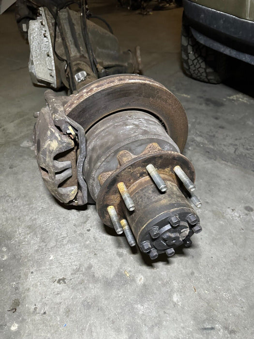 2012 RAM 3500 DUALLY DRW REAR AXLE ASSEMBLY 4X4 4.10 RATIO - LOW MILES 32,556