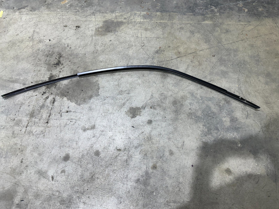 2014 PORSCHE 911 TURBO S LEFT ROOF MOULDING TRIM OEM 991.537.481.02