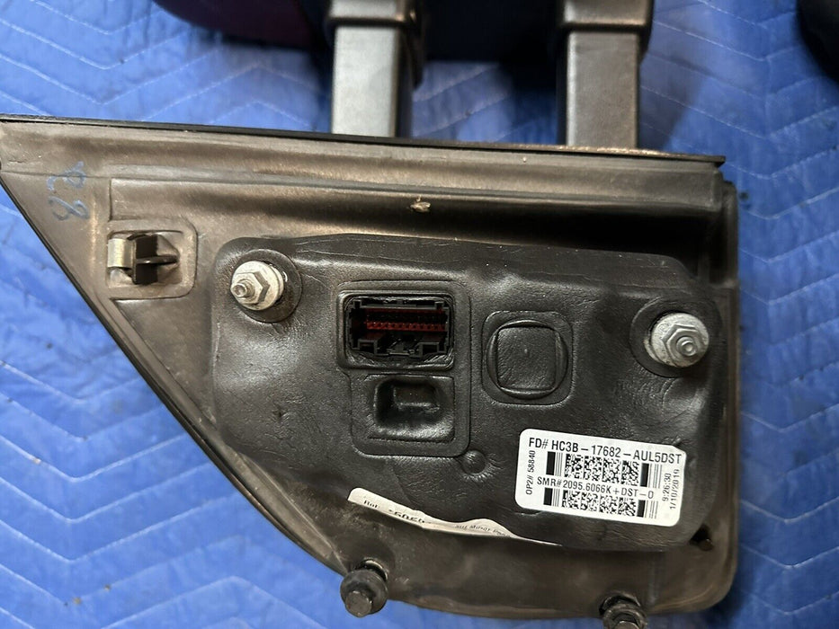 2017-2022 FORD F250 F350 DOOR MIRROR PASSENGER RIGHT OEM RUBY RED PAINT CODE RR