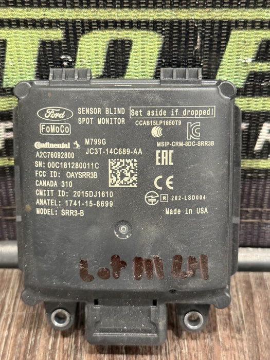 2017-2019 FORD F250 F350 LEFT TAIL LIGHT BLIND SPOT RADAR MODULE OEM