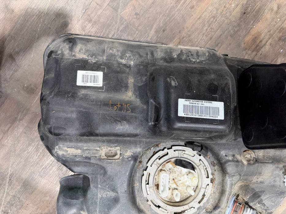 2014 PORSCHE 911 TURBO S 991 64 LITER FUEL TANK WITH FUEL PUMP OEM 991201013