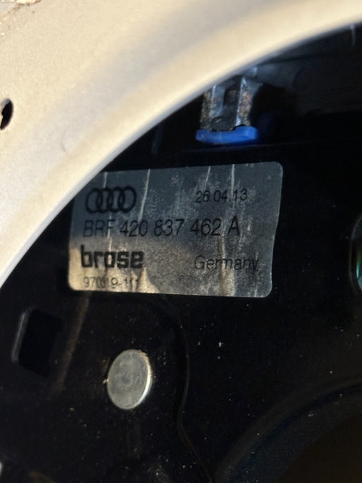 2014 AUDI R8 SPYDER FRONT RIGHT PASSENGER DOOR WHITE ~READ~
