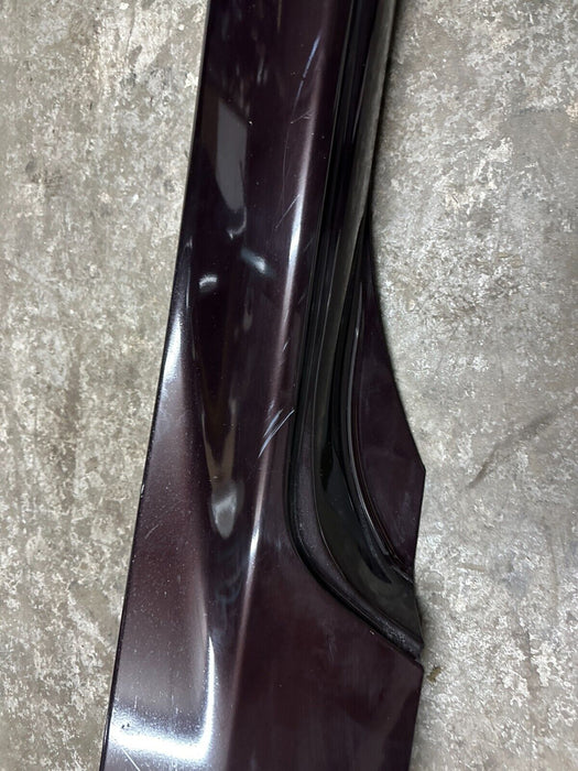 2011 NISSAN 370Z OEM LEFT SIDE SKIRT ROCKER MOLDING PANEL *NAG*~COSMETIC WEAR~