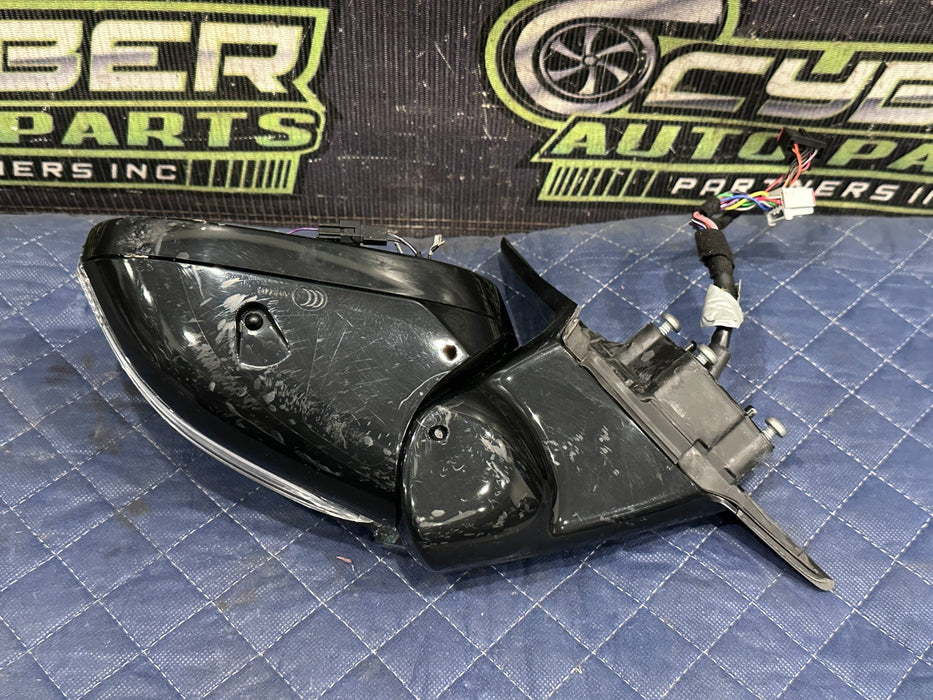 2015 JAGUAR F TYPE DRIVER LEFT MIRROR OEM *FLAWS/READ*