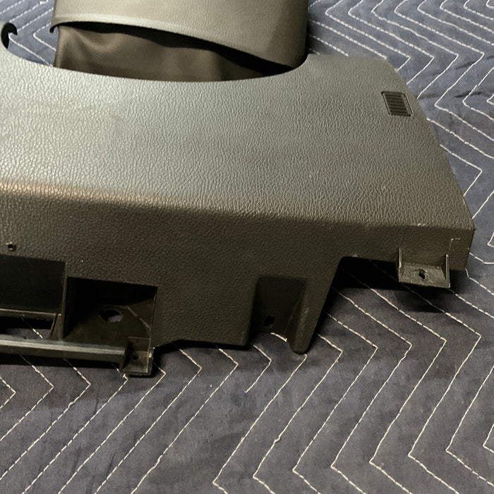 2016 NISSAN TITAN XD LOWER DASH KNEE PANEL TRIM W/ UNDER STEERING WHEEL TRIM