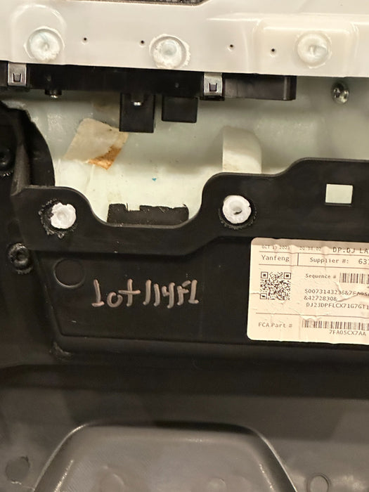 2024 DODGE RAM 3500 LARAMIE FRONT DRIVER LEFT DOOR PANEL OEM