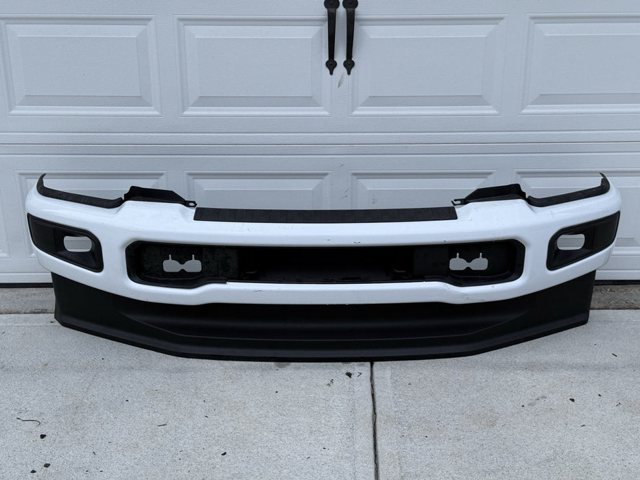 2023 2024 2025 FORD F250 F350 FRONT REAR BUMPERS OXFORD WHITE OEM GENUINE