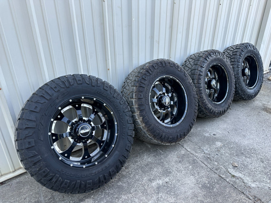 FORD F250 F350 8X170 SOTA OFFROAD 20" WHEELS 37X12.50R20 NITTO RIDGE GRAPPLERS