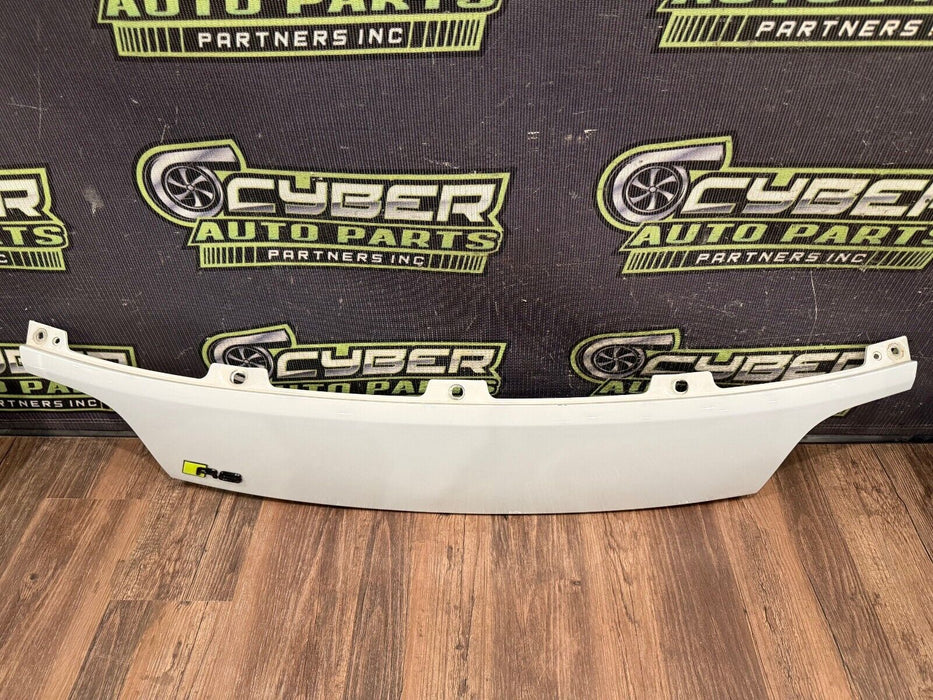 2014-15 AUDI R8 V10 REAR BUMPER UPPER PANEL W CAMERA OEM SUZUKA GRAY LX79 *READ*