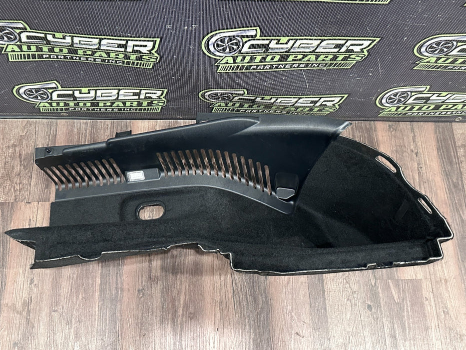 2015 JAGUAR F TYPE PASSENGER RIGHT TRUNK QUARTER PANEL TRIM OEM EX53 45422 BE8