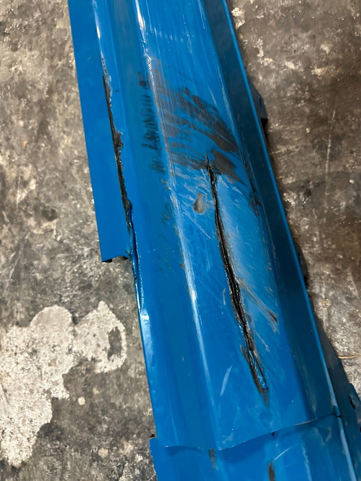 2015-2020 BMW M4 F82 RIGHT PASSENGER SIDE SKIRT LAGUNA SECA BLUE (448) ~DAMAGE~