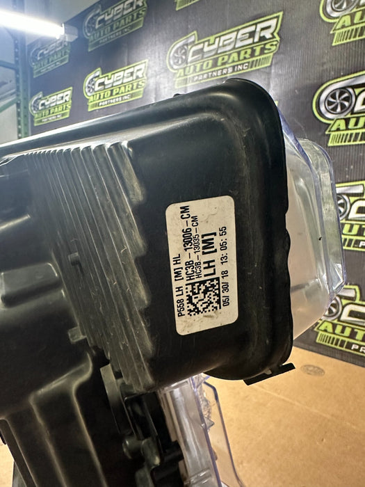 2017 2018 2019 FORD F250 F350 F450 HEADLIGHT DRIVER LEFT LED OEM W/ MODULE