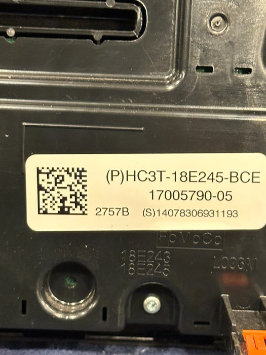 2017-2019 FORD F250 F350 CENTER DASH HVAC CLIMATE CONTROL BEZEL OEM