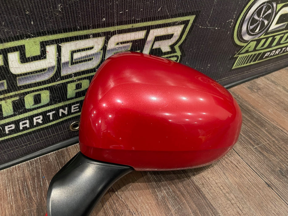 2014 TOYOTA PRIUS V DRIVER LEFT SIDE VIEW HEATED DOOR MIRROR W/RED CAP COVER OEM