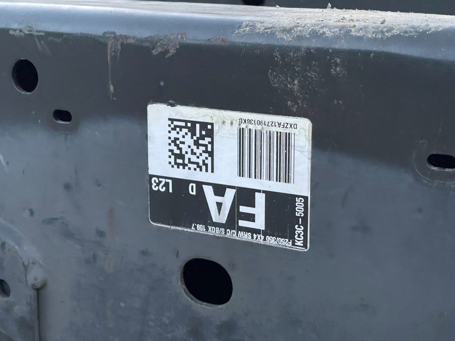 2017 2018 2019 FORD F250 F350 CREW CAB DIESEL 4X4 SHORT BED FRAME 160" WB