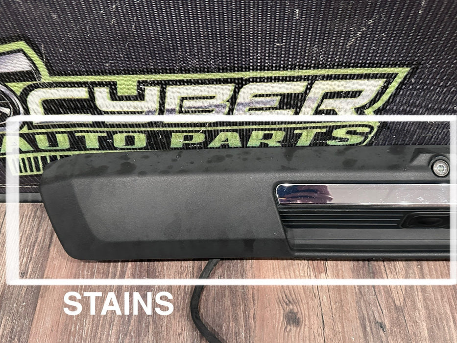 2017-2019 FORD F250 F350 F450 TAILGATE HANDLE OPENER W CAMERA OEM *STAIN 3-4*