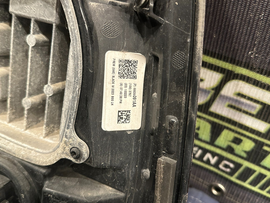 2024 DODGE RAM 3500 LARAMIE DRIVER LEFT LED TAIL LIGHT W BLIND SPOT OEM *CRACKED