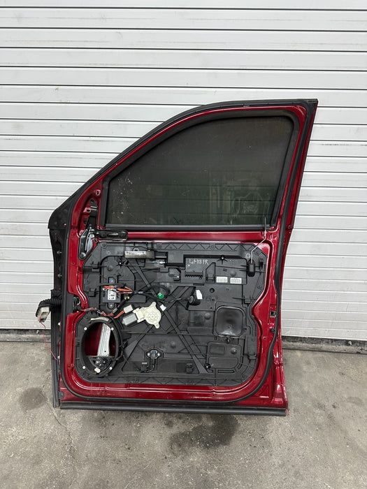2015 DODGE RAM 2500 FRONT RIGHT RED DOOR SHELL OEM (PRP)