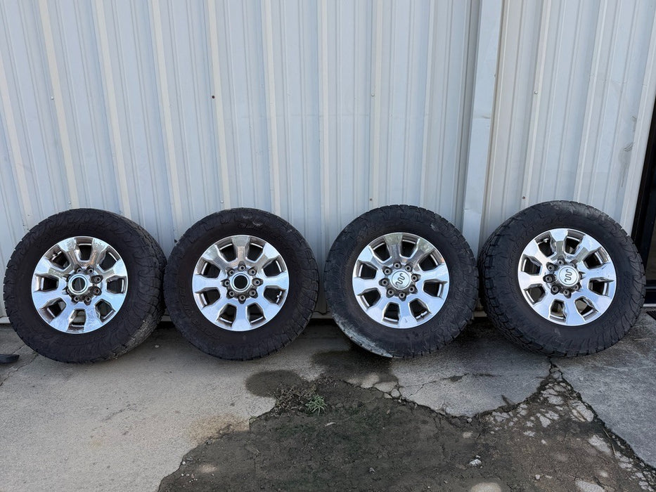 2017 FORD F250 KING RANCH WHEELS RIMS 35X11.50R20 TOYO OPEN COUNTRY A/T TIRES