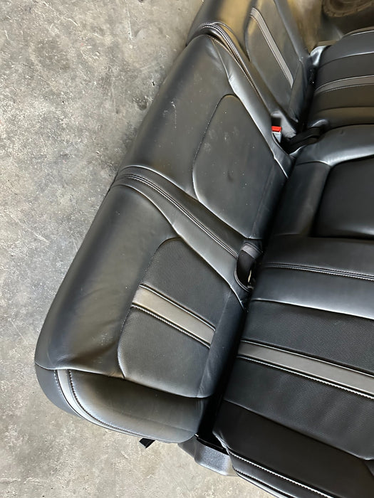 2020 2021 2022 FORD F250 F350 F450 PLATINUM REAR SEAT BLACK LEATHER OEM *READ*