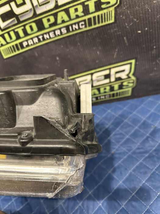 2017-2019 FORD F250 F350 F450 DRIVER LEFT LED HEADLIGHT OEM ~DAMAGE CRACKED~