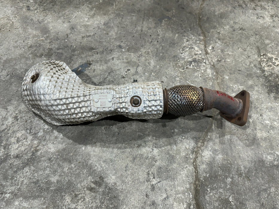 2017 NISSAN TITAN XD RESERVE DIESEL EGR EXHAUST PIPE ASSEMBLY OEM