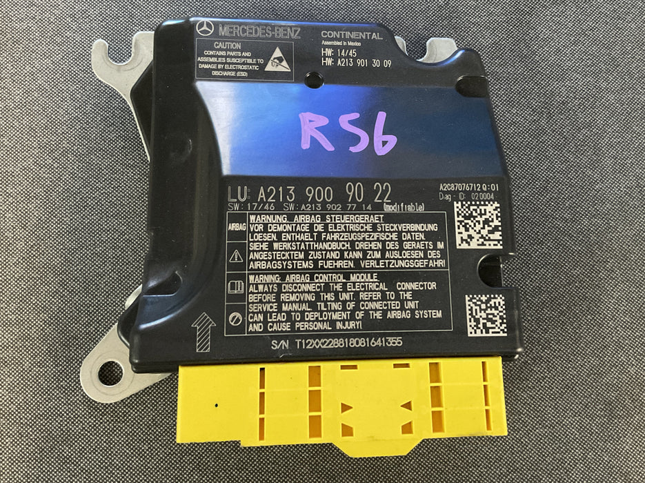 2018-2021 MERCEDES E63S AMG OEM CONTROL MODULE 213 900 87 28 80,213 900 90 22