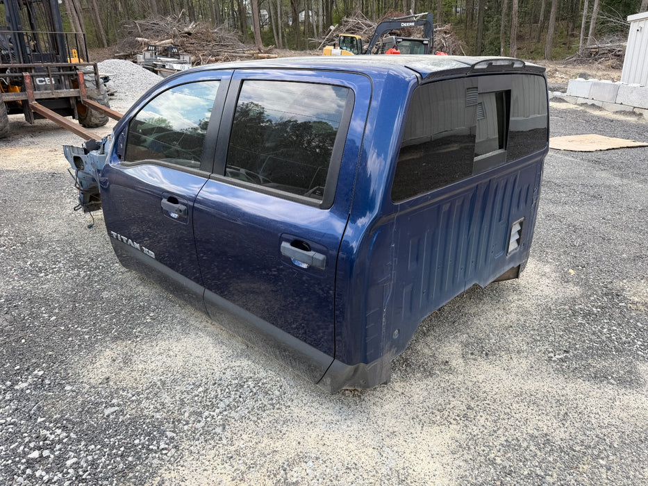 2016-2019 NISSAN TITAN XD CAB SHELL CREW CAB WITH DOORS