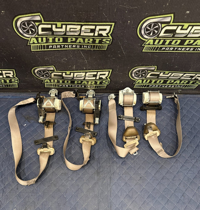 2015 DODGE RAM 2500 FRONT REAR LEFT RIGHT SEAT BELT SET OEM