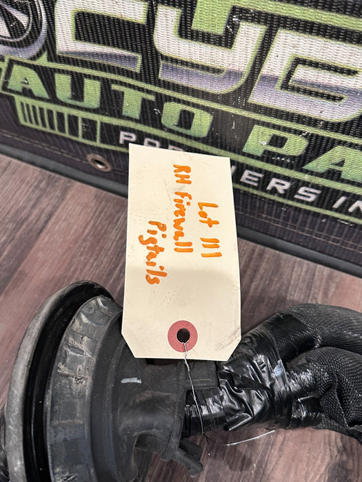 2017-2019 FORD F250 F350 RH RIGHT FIREWALL PIGTAIL HARNESS OEM JC3T-14A303-CA